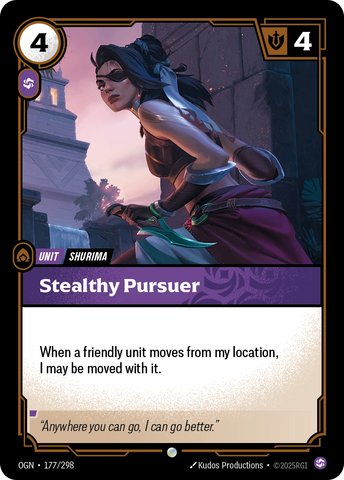 Stealthy Pursuer (Foil) - Origins #177