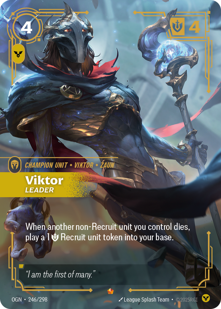 Viktor, Leader (Foil) - Origins #246