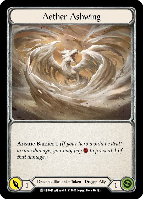 Flesh and Blood TCG | Aether Ashwing // Ash [UPR042/UPR043] (Uprising) | The Nerd Merchant