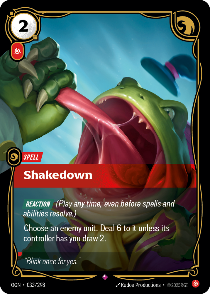 Shakedown (Foil) - Origins #33
