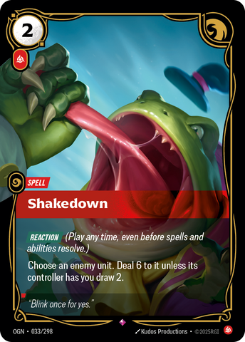Shakedown (Foil) - Origins #33