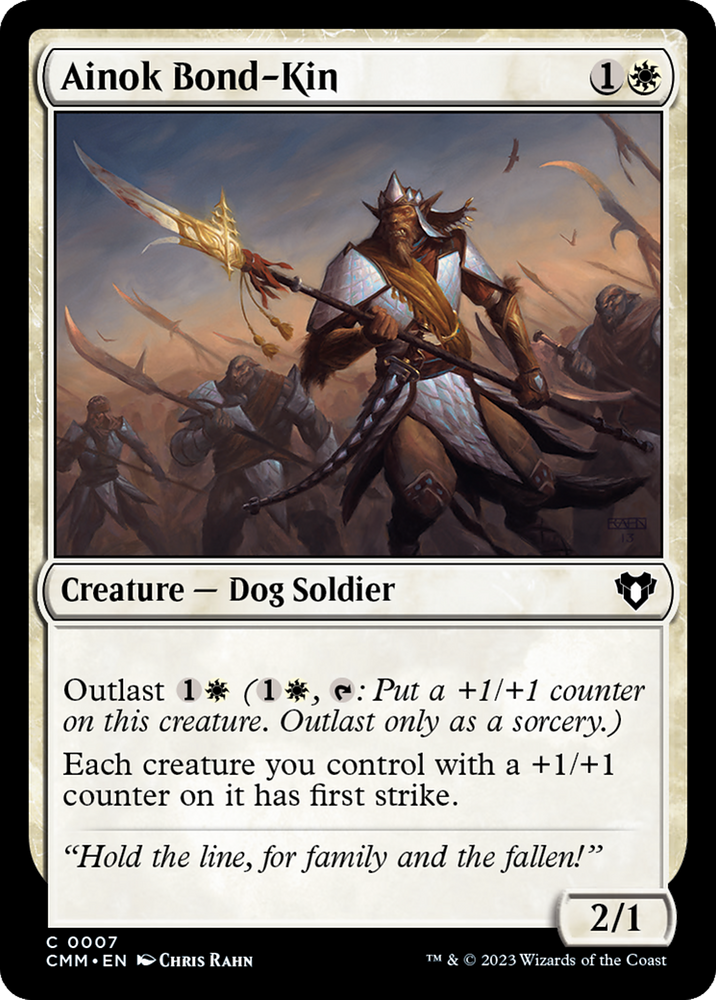 Magic | Ainok Bond-Kin [Commander Masters] | The Nerd Merchant