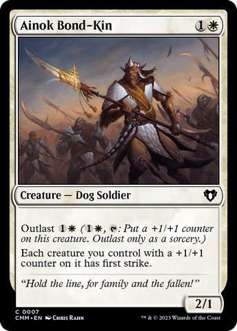 Magic | Ainok Bond-Kin [Commander Masters] | The Nerd Merchant
