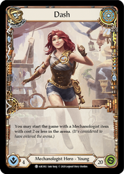 Flesh and Blood TCG | Dash // Kano, Dracai of Aether [U-ARC002 // U-ARC113] (Arcane Rising Unlimited) | The Nerd Merchant