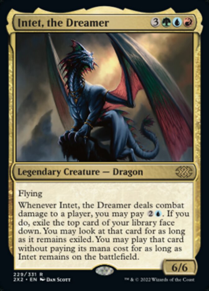 Magic | Intet, the Dreamer [Double Masters 2022] | The Nerd Merchant