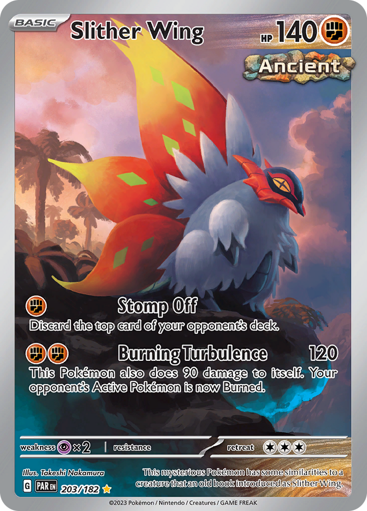 Pokemon | Slither Wing (203/182) [Scarlet & Violet: Paradox Rift] | The Nerd Merchant