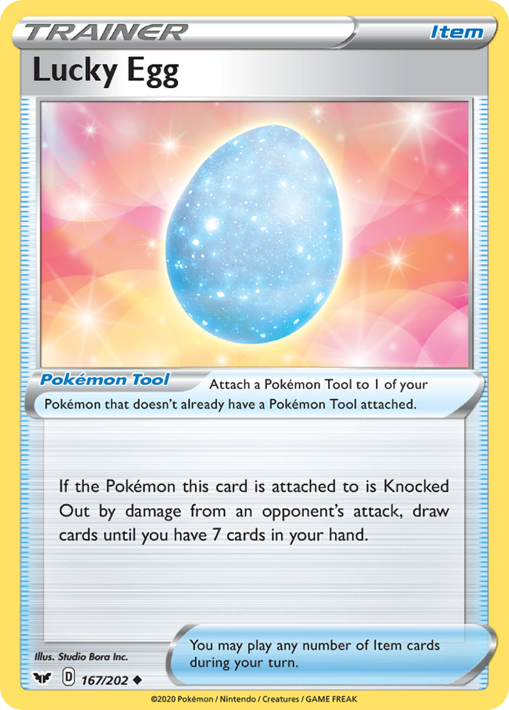 Pokemon | Lucky Egg (167/202) [Sword & Shield: Base Set] | The Nerd Merchant