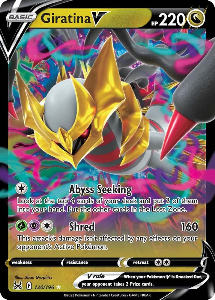 Pokemon | Giratina V (130/196) [Sword & Shield: Lost Origin] | The Nerd Merchant