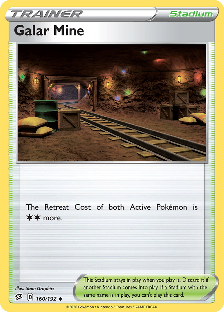 Pokemon | Galar Mine (160/192) [Sword & Shield: Rebel Clash] | The Nerd Merchant