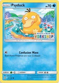 Pokemon | Psyduck (28/149) (Build-A-Bear Workshop Exclusive) [Sun & Moon: Base Set] | The Nerd Merchant