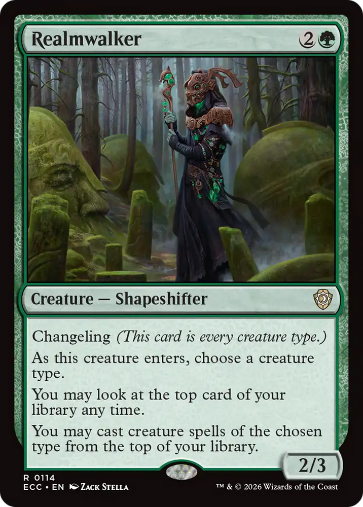 Magic | Realmwalker [Lorwyn Eclipsed Commander] | The Nerd Merchant
