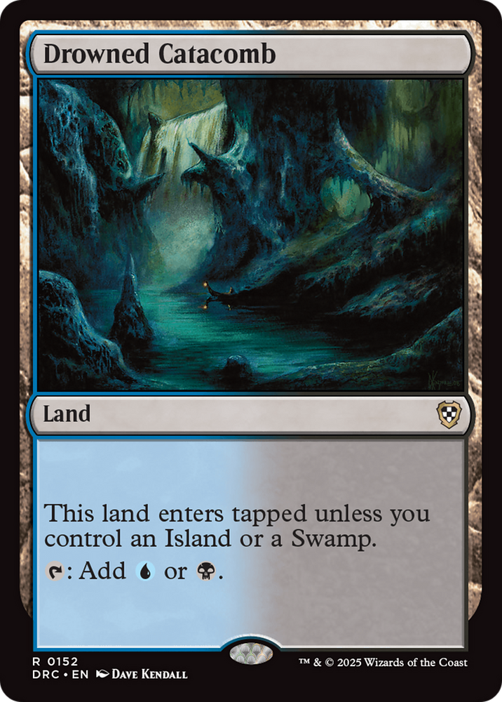 Magic | Drowned Catacomb [Aetherdrift Commander] | The Nerd Merchant