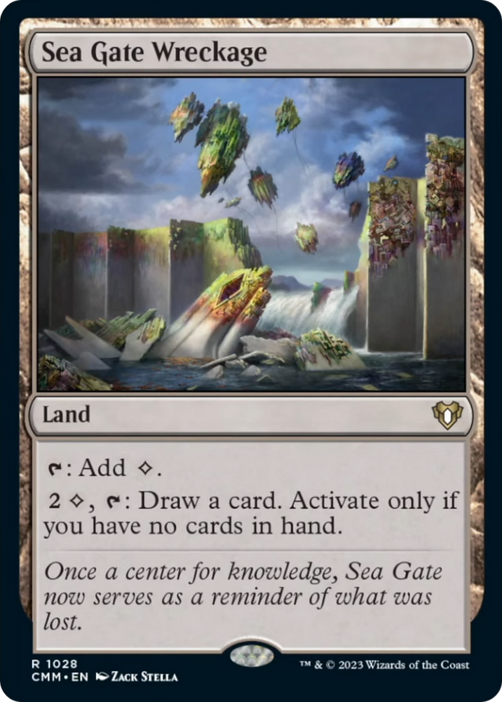 Magic | Sea Gate Wreckage [Commander Masters] | The Nerd Merchant