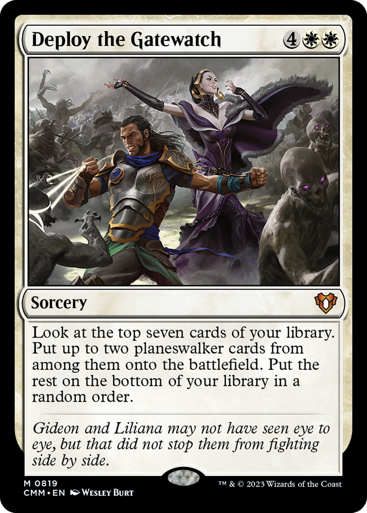 Magic | Deploy the Gatewatch [Commander Masters] | The Nerd Merchant