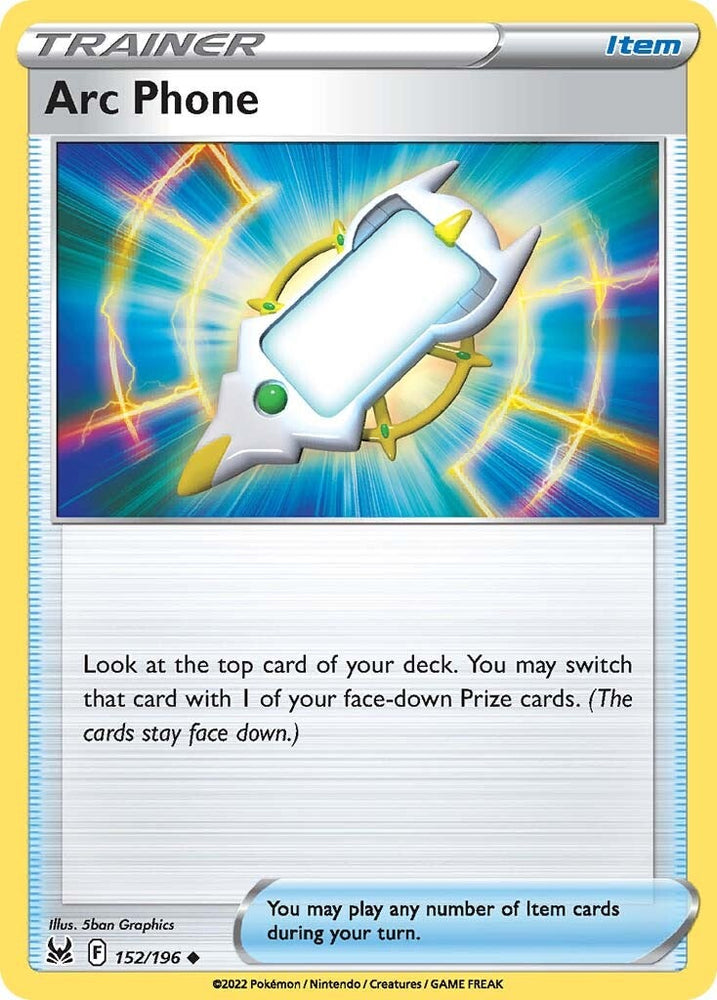 Pokemon | Arc Phone (152/196) [Sword & Shield: Lost Origin] | The Nerd Merchant