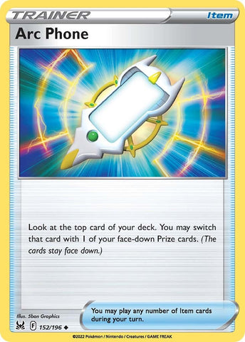 Pokemon | Arc Phone (152/196) [Sword & Shield: Lost Origin] | The Nerd Merchant