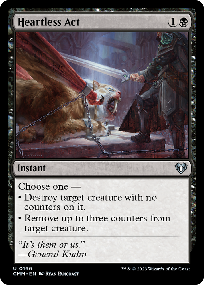 Magic | Heartless Act [Commander Masters] | The Nerd Merchant