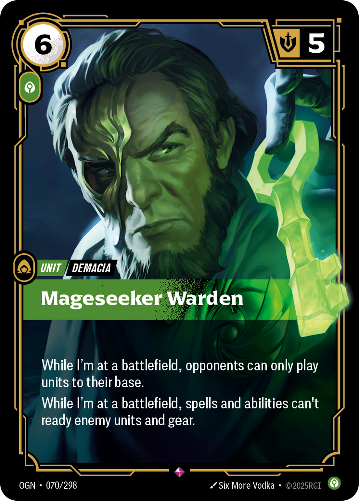 Mageseeker Warden (Foil) - Origins #70