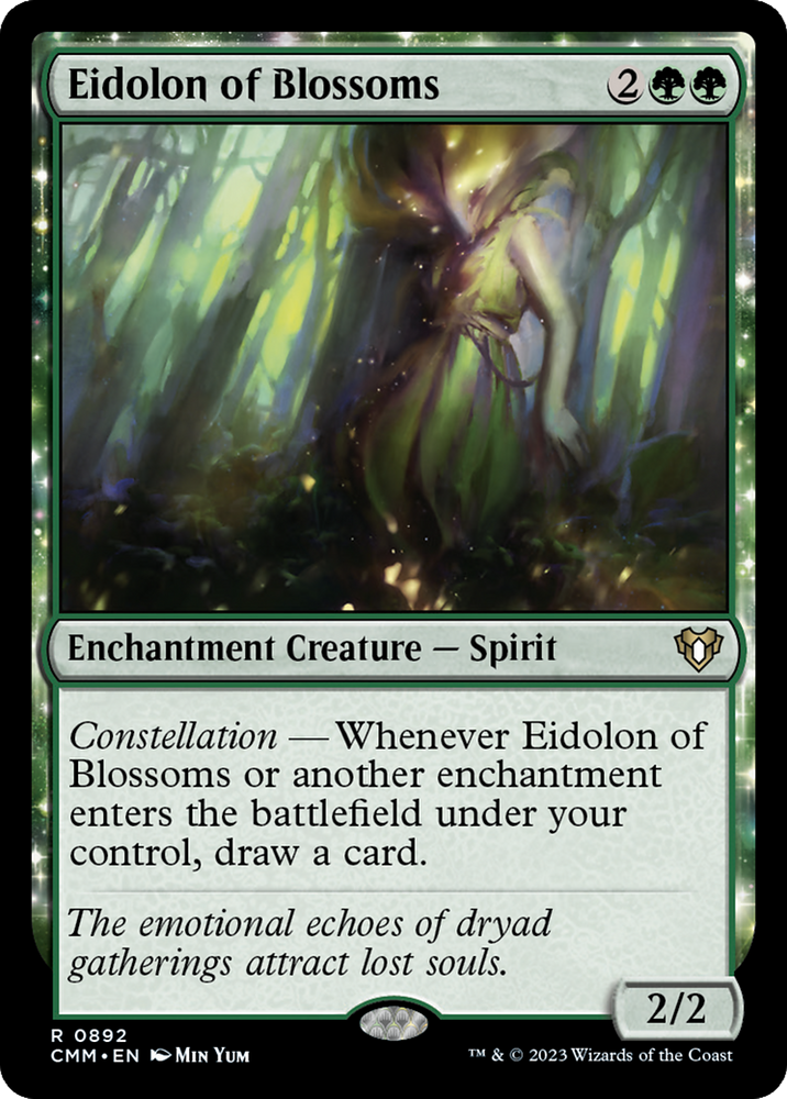Magic | Eidolon of Blossoms [Commander Masters] | The Nerd Merchant