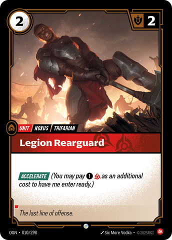 Legion Rearguard (Foil) - Origins #10