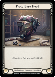 Flesh and Blood TCG | Proto Base Head [TCC003] (Round the Table: TCC x LSS) | The Nerd Merchant