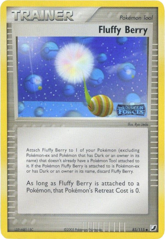 Pokemon | Fluffy Berry (85/115) (Stamped) [EX: Unseen Forces] | The Nerd Merchant