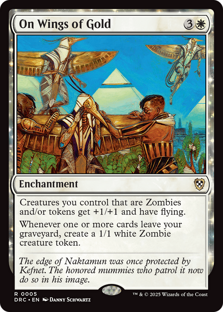 Magic | On Wings of Gold [Aetherdrift Commander] | The Nerd Merchant
