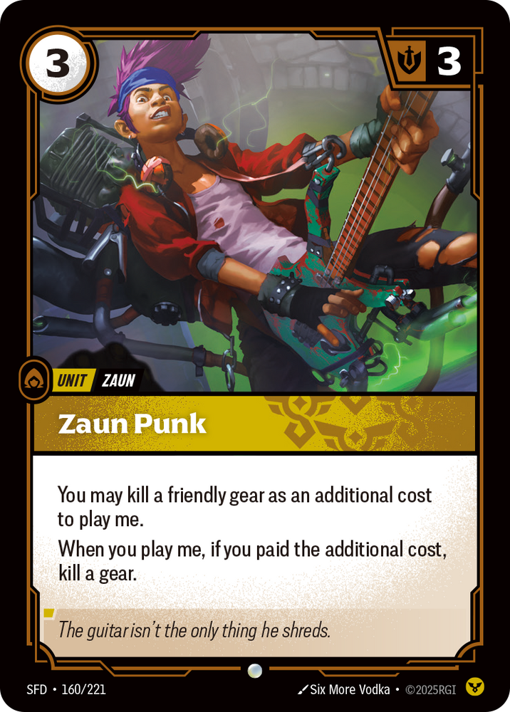 Zaun Punk (Foil) - Spiritforged #160
