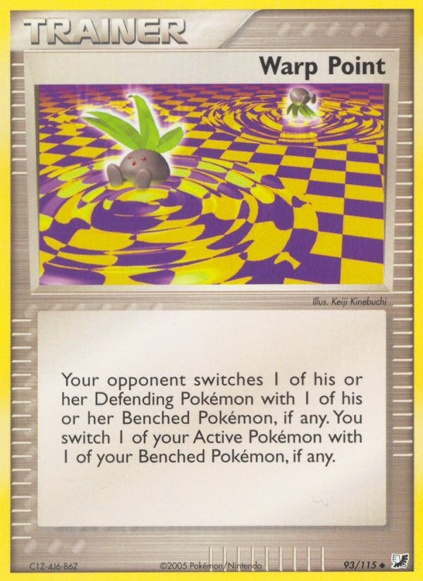 Pokemon | Warp Point (93/115) [EX: Unseen Forces] | The Nerd Merchant