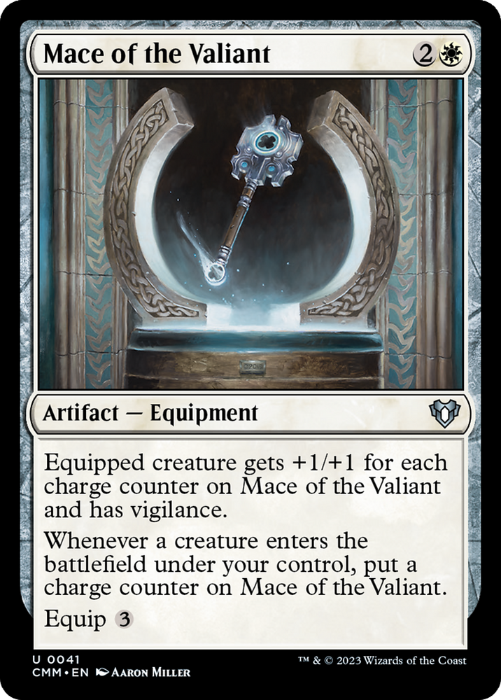 Magic | Mace of the Valiant [Commander Masters] | The Nerd Merchant