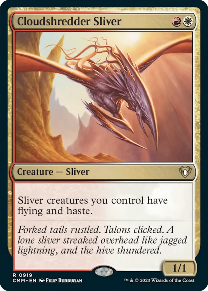Magic | Cloudshredder Sliver [Commander Masters] | The Nerd Merchant