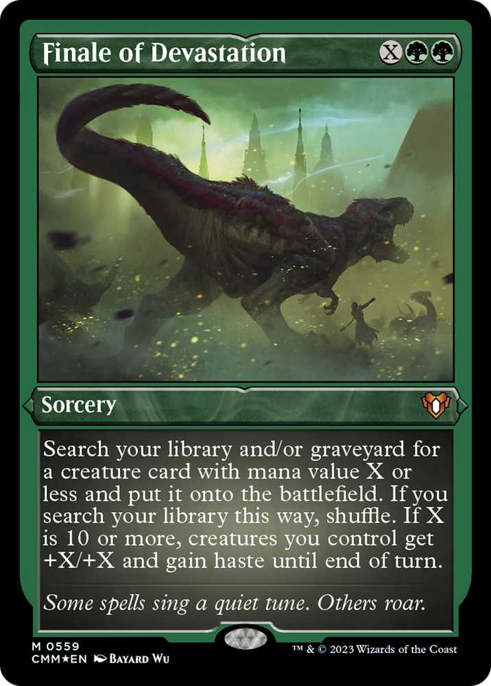 Magic | Finale of Devastation (Foil Etched) [Commander Masters] | The Nerd Merchant