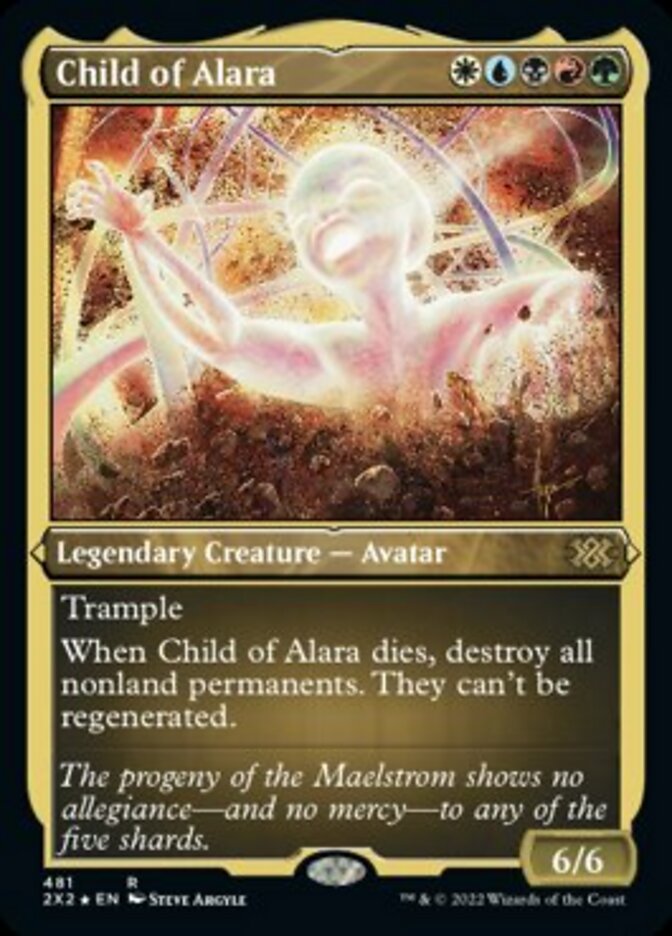 Magic | Child of Alara (Foil Etched) [Double Masters 2022] | The Nerd Merchant