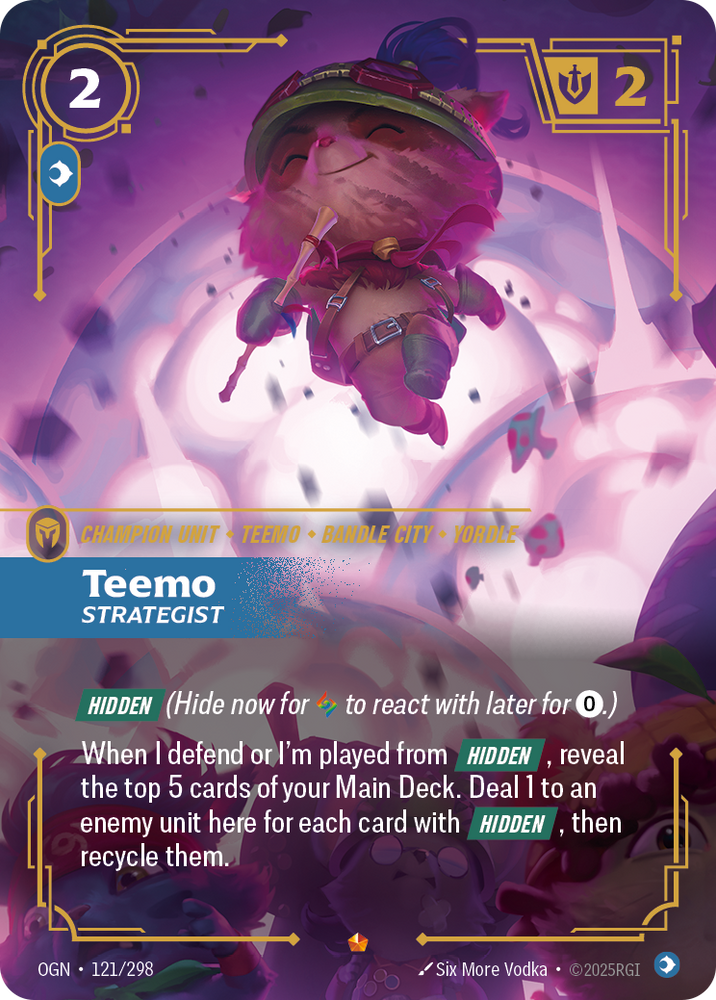 Teemo, Strategist (Foil) - Origins #121