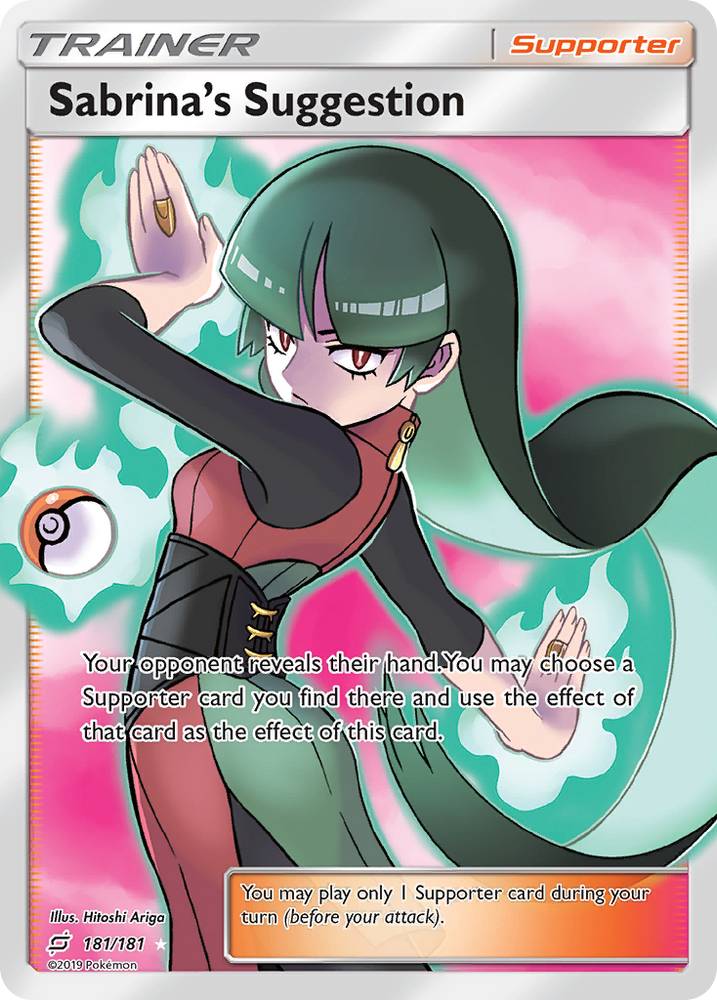 Pokemon | Sabrina's Suggestion (181/181) [Sun & Moon: Team Up] | The Nerd Merchant