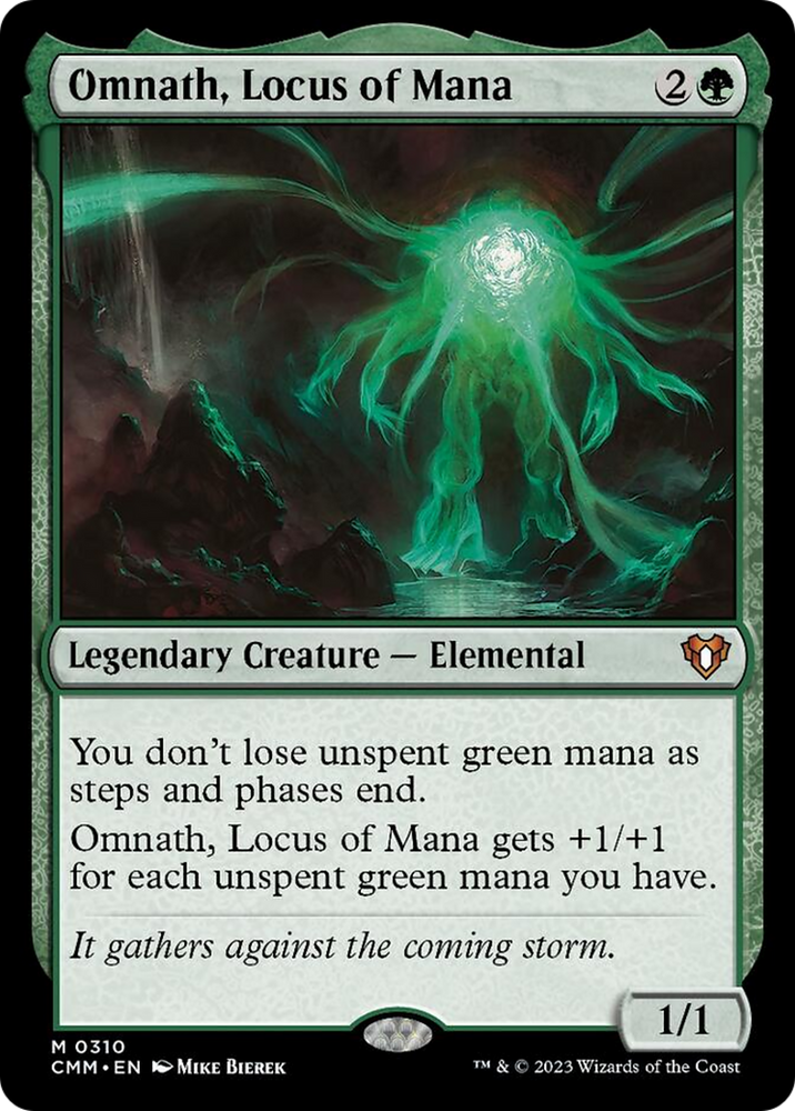 Magic | Omnath, Locus of Mana [Commander Masters] | The Nerd Merchant