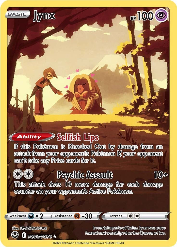 Pokemon | Jynx (TG04/TG30) [Sword & Shield: Silver Tempest] | The Nerd Merchant