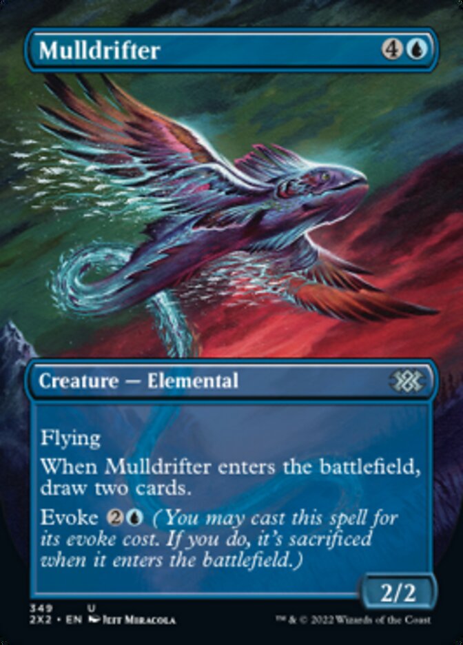 Magic | Mulldrifter (Borderless Alternate Art) [Double Masters 2022] | The Nerd Merchant