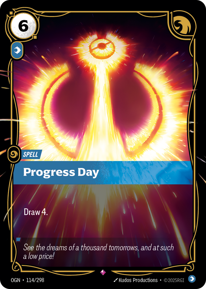 Progress Day (Foil) - Origins #114