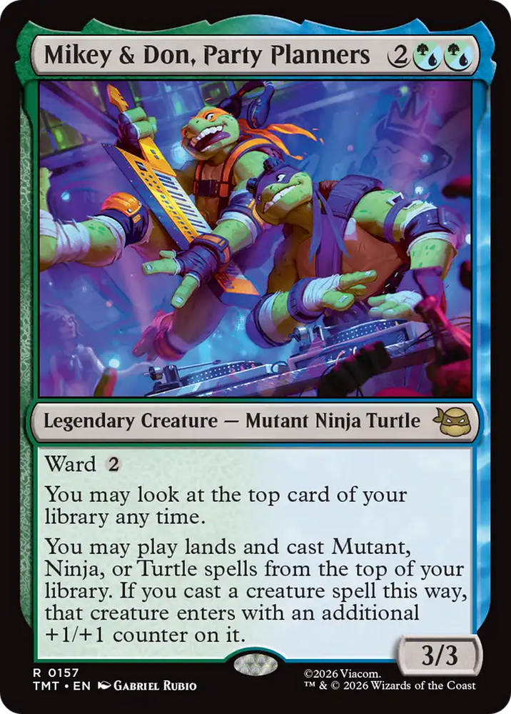 Magic | Mikey & Don, Party Planners [Teenage Mutant Ninja Turtles] | The Nerd Merchant