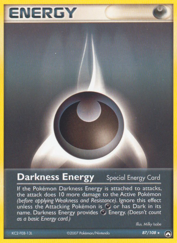 Pokemon | Darkness Energy (87/108) [EX: Power Keepers] | The Nerd Merchant