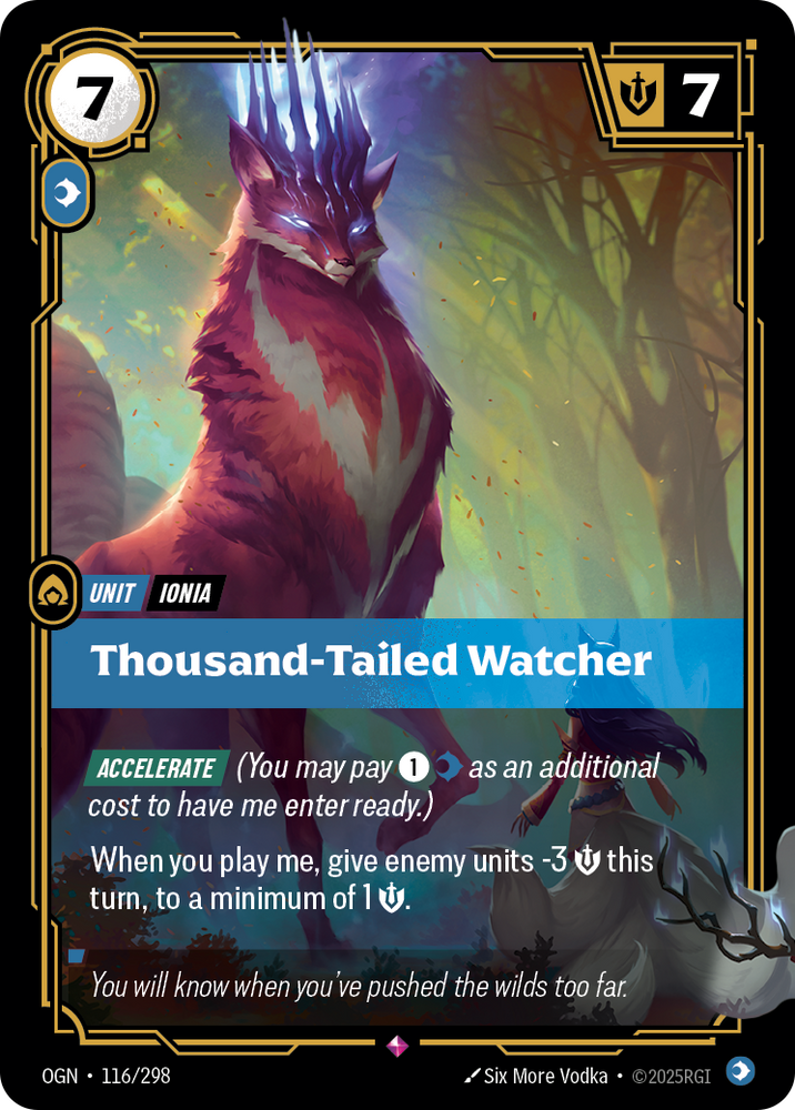 Thousand-Tailed Watcher (Foil) - Origins #116