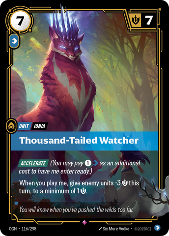 Thousand-Tailed Watcher (Foil) - Origins #116