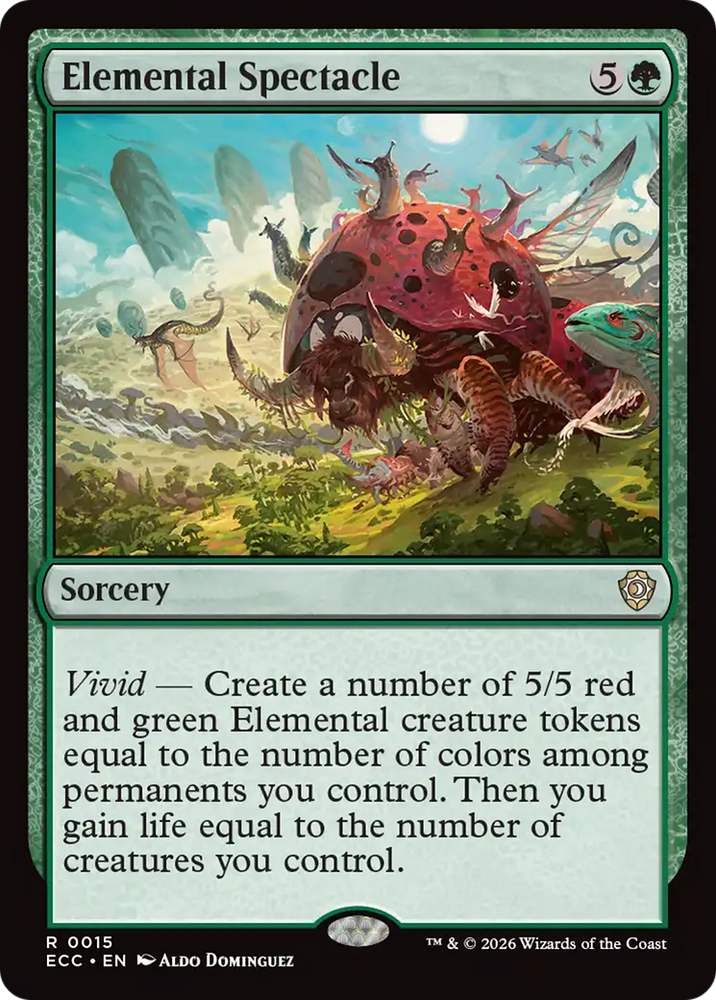 Magic | Elemental Spectacle [Lorwyn Eclipsed Commander] | The Nerd Merchant