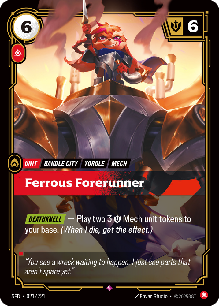 Ferrous Forerunner (Foil) - Spiritforged #21