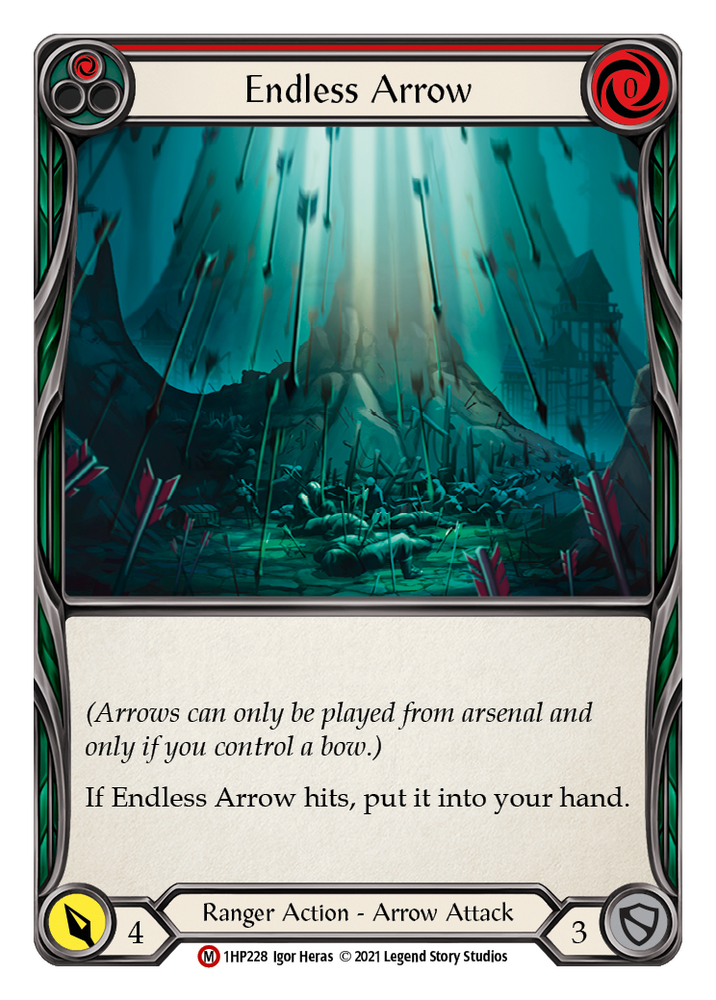Flesh and Blood TCG | Endless Arrow [1HP228] (History Pack 1) | The Nerd Merchant