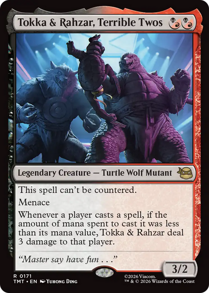 Magic | Tokka & Rahzar, Terrible Twos [Teenage Mutant Ninja Turtles] | The Nerd Merchant