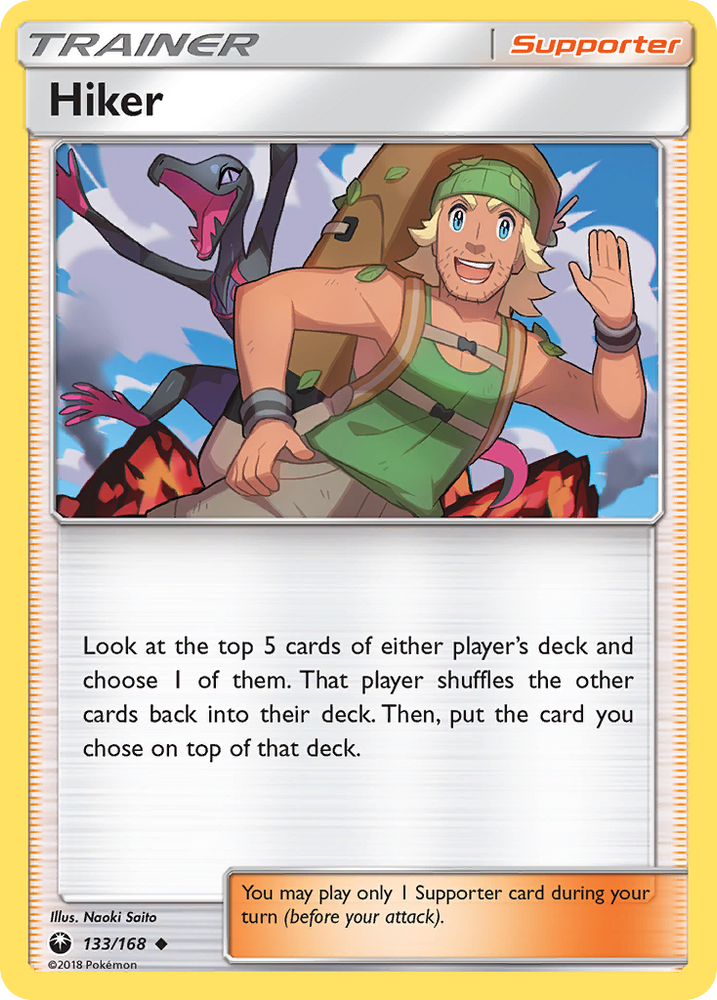 Pokemon | Hiker (133/168) [Sun & Moon: Celestial Storm] | The Nerd Merchant