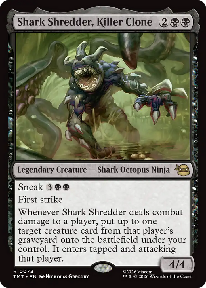 Magic | Shark Shredder, Killer Clone [Teenage Mutant Ninja Turtles] | The Nerd Merchant