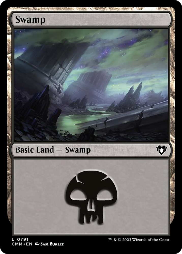 Magic | Swamp (791) [Commander Masters] | The Nerd Merchant